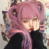 Egirl style pink wig WS2360