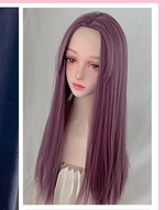 Fairy natural purple wig WS2371