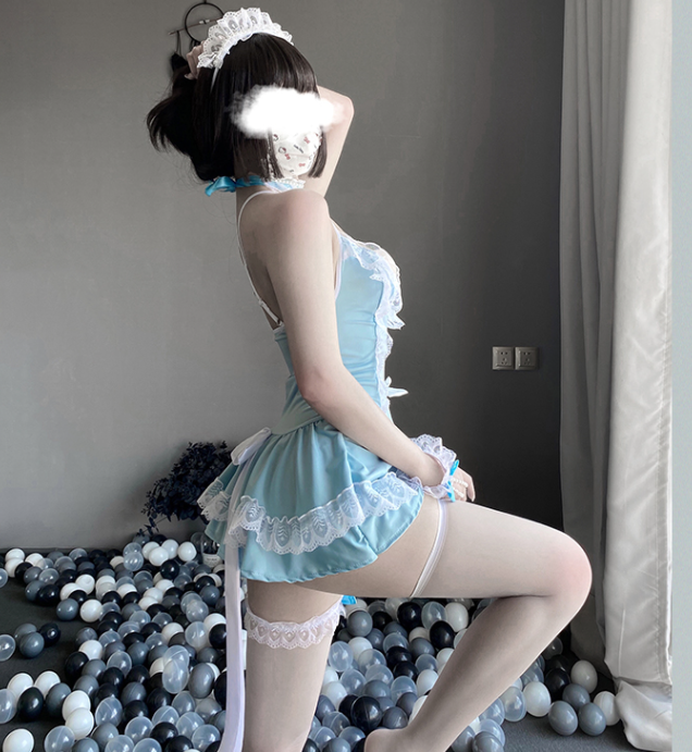 Cute Lace Sling Dress Set SS2815