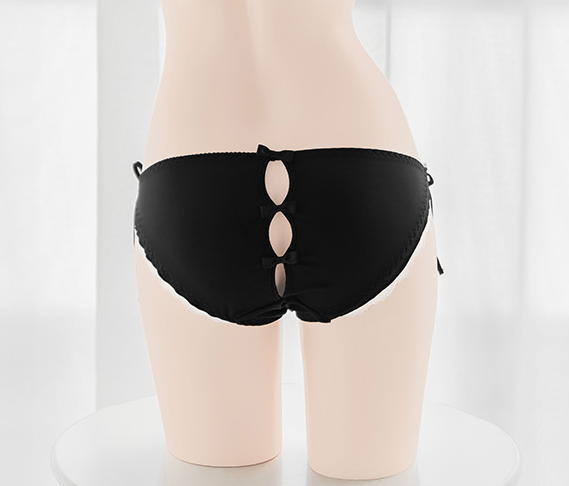 Cute lace-up bow lace panties SS2890