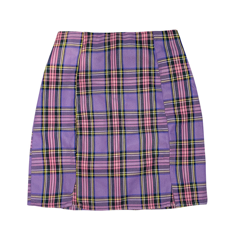JK purple bag hip skirt SS2061