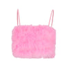 plush pink soft vest SS2064