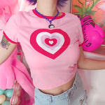 Love pink short T-shirt SS2065