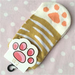 Cat claw meat ball cotton socks SS2072