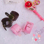 cosplay plush leather handcuffs SS2108