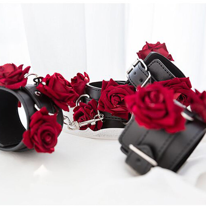 Romantic Rose Handcuffs Shackles SS2124
