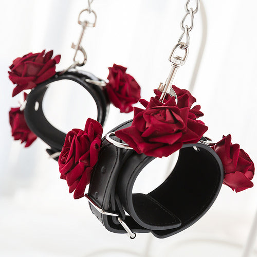 Romantic Rose Handcuffs Shackles SS2124