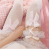 Lace Bow Garter socks Leg clamp SS2134