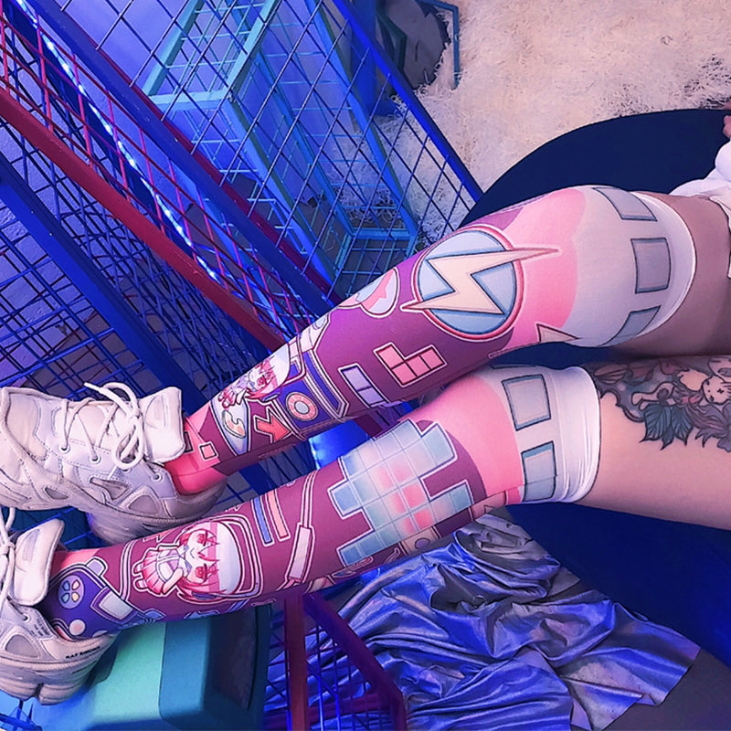 Lolita Video game girl Knee socks SS2135