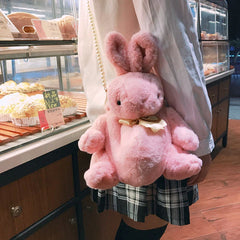 Lolita White Rabbit Plush Bag SS3054