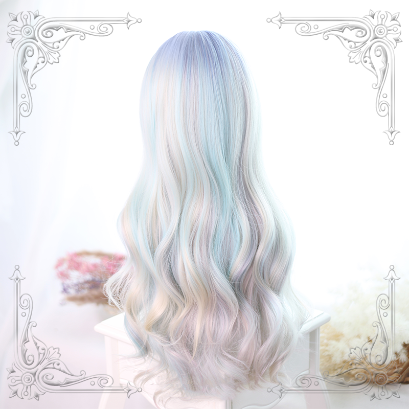 Lolita Color Long Curly Wig WS1046