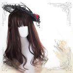 Harajuku Lolita Curly Dark Brown Wig WS1322