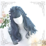 Lolita blue Long Wig WS1049