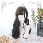 Lolita Brown Long Curly Wig WS1043