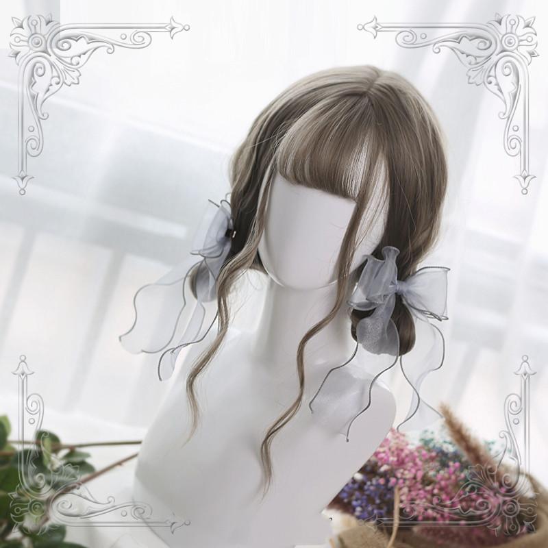 Lolita Harajuku Gray Wig WS1309