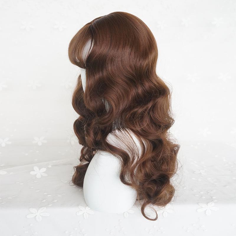 Cute big wavy natural lolita wig  WS1136