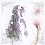 Lolita Purple Long Curly Wig WS1030