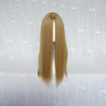 Harajuku straight hair golden  lolita wig WS1244