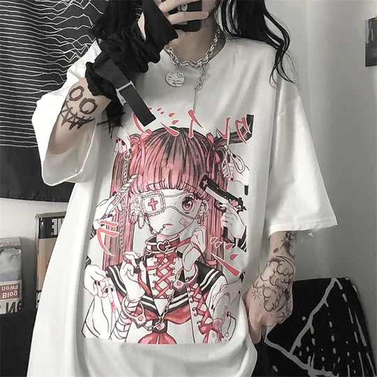 Dark Pattern Casual T-shirt SS2963