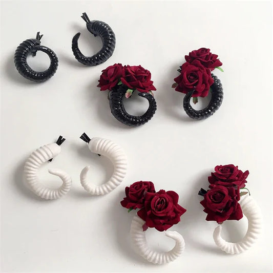 Lolita Rose Croissant Hair Clip SS2944
